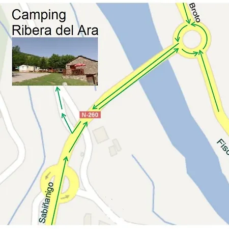 مكان تخييم Ribera Del Ara 2*